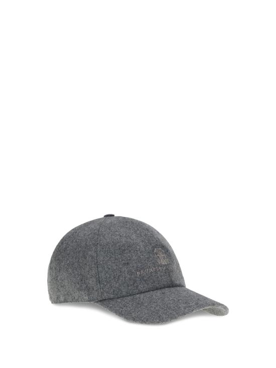 26FW 브루넬로 쿠치넬리 볼캡 M038P9850 GRAY - BRUNELLO CUCINELLI