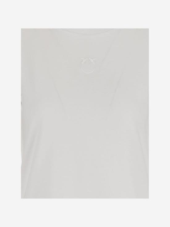 26SS 핑코 폴로 티셔츠 100355 WHITE - PINKO