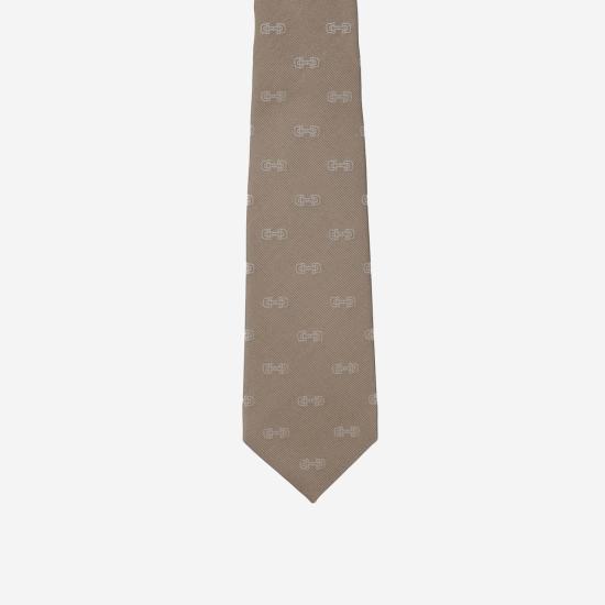 26FW 구찌 넥타이 874104 BEIGE - GUCCI