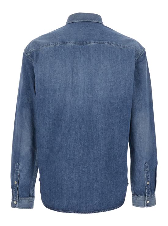 26SS 생로랑 셔츠 862246 BLUE - SAINT LAURENT