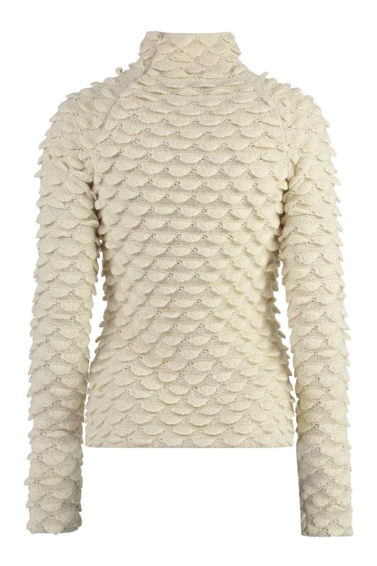  보테가베네타 스웨터 770347 BEIGE - BOTTEGA VENETA