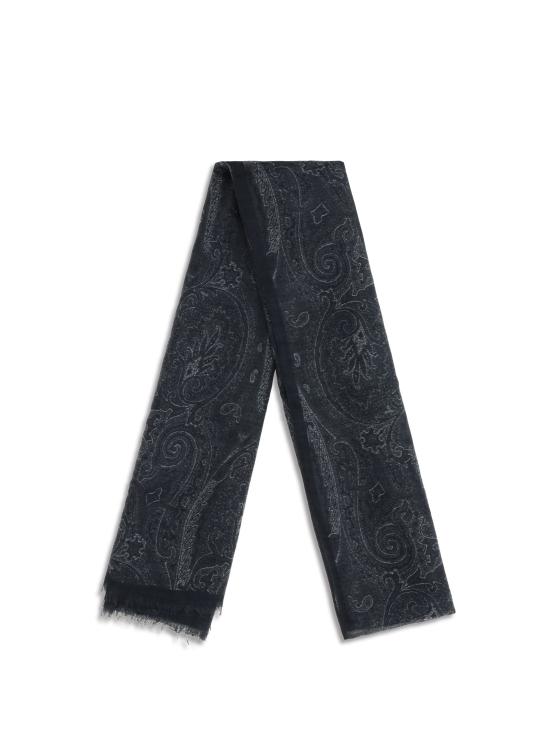 26FW 에트로 머플러/스카프 MATA0007AK318 BLACK - ETRO