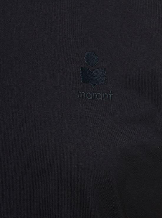 26SS 이자벨마랑에뚜왈 애비 로고 코튼 티셔츠 TS0070FA BLACK - ISABEL MARANT ETOILE