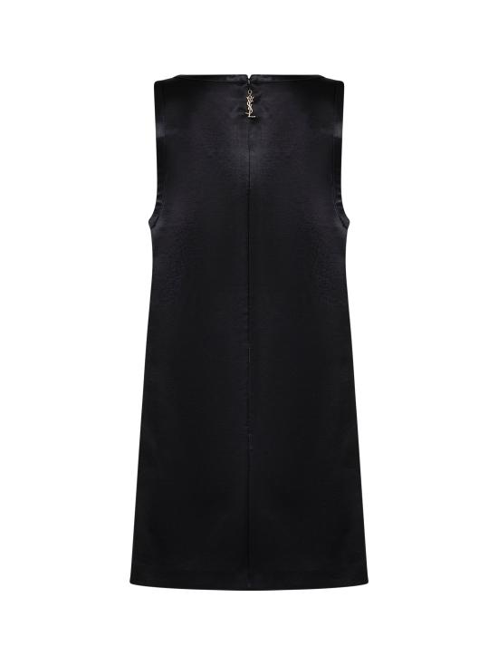 26SS 생로랑 원피스 870784Y1K441000 BLACK - SAINT LAURENT