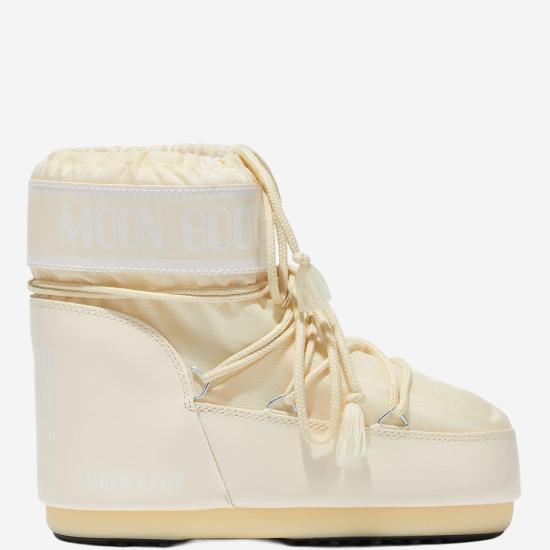 25FW 문부츠 아이콘 나일론 로우 부츠 1409340 IVORY - MOON BOOT