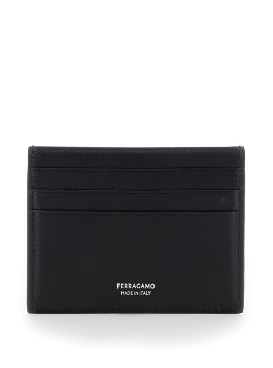 26FW 살바토레 페라가모 크레딧 카드홀더 661396 BLACK