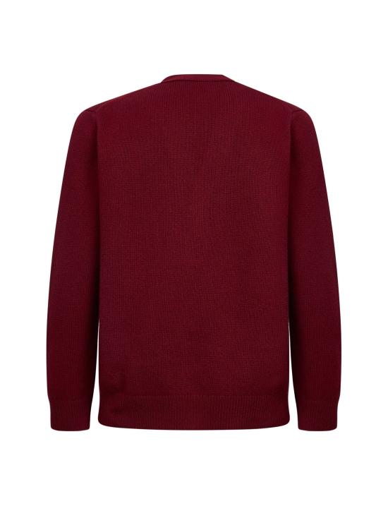 26SS 구찌 니트웨어 815009XKFAU6013 BURGUNDY - GUCCI