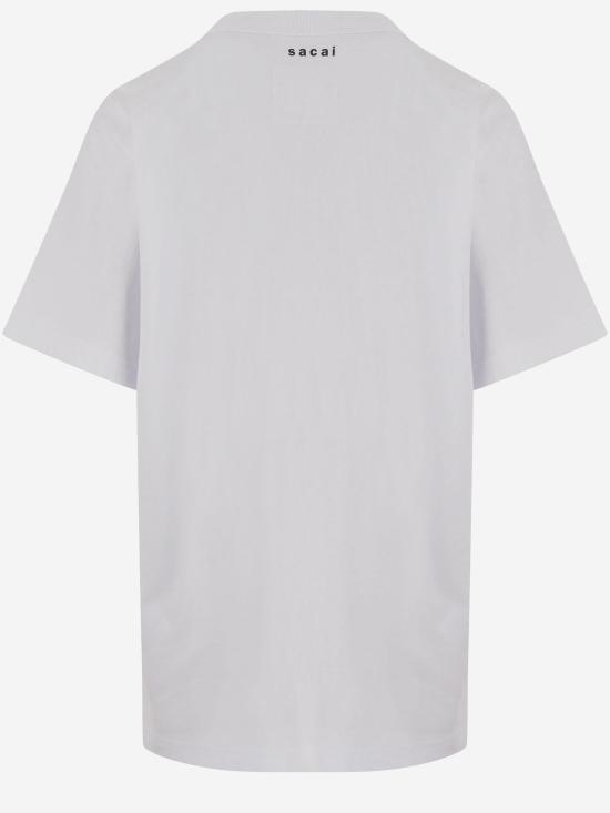 26SS 사카이 폴로 티셔츠 2601147S WHITE