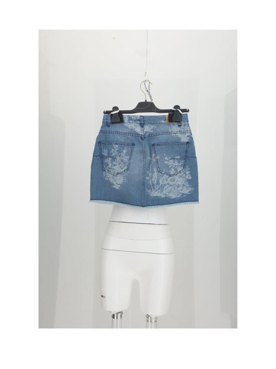 26FW 디올 스커트 642J70A3B00 BLUE