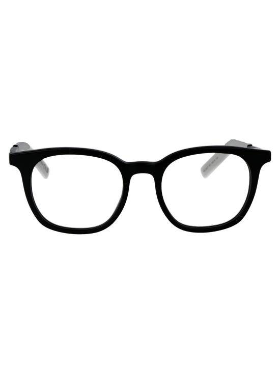  몽클레어 아세테이트 풀 림 안경 ML5207 BLACK