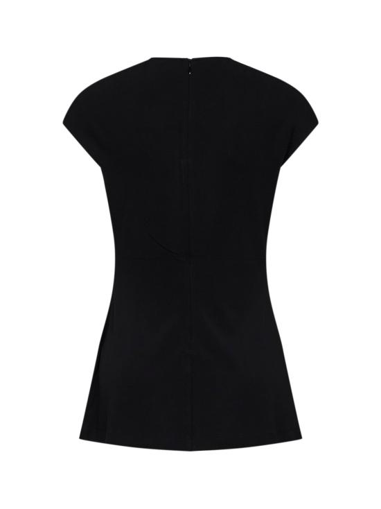 26FW 토템 블라우스 263WRT0865FB0162 001 BLACK - TOTEME