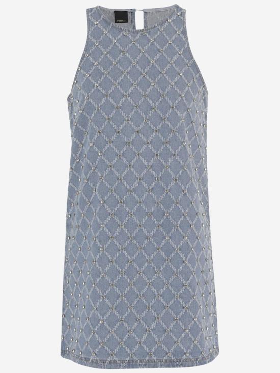 26SS 핑코 원피스 106245 BLUE - PINKO