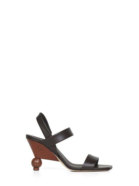 26SS 위켄드막스마라 샌들 2615521015600WKAAFFETTO005 BROWN