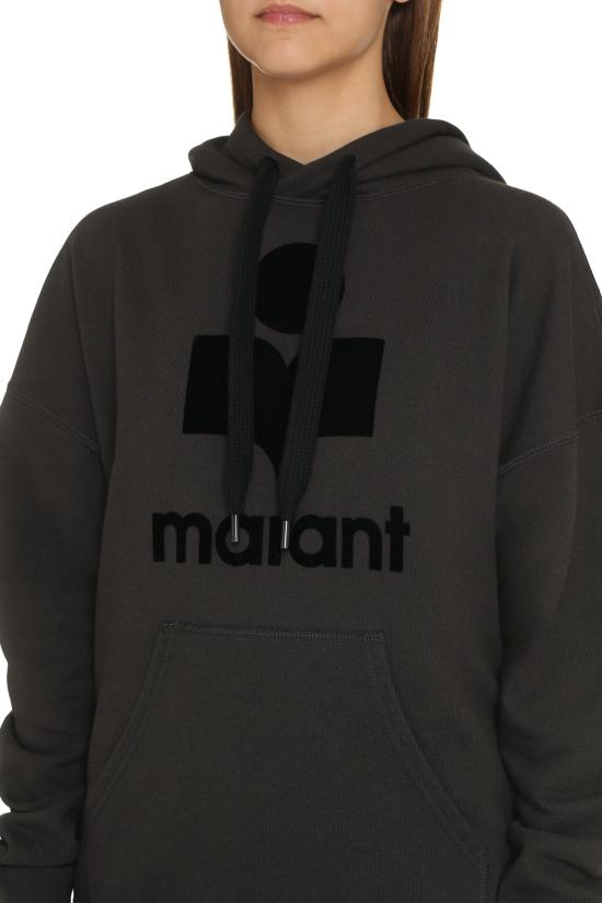  이자벨마랑에뚜왈 후드 티셔츠 23PSW0001FA BLACK - ISABEL MARANT ETOILE