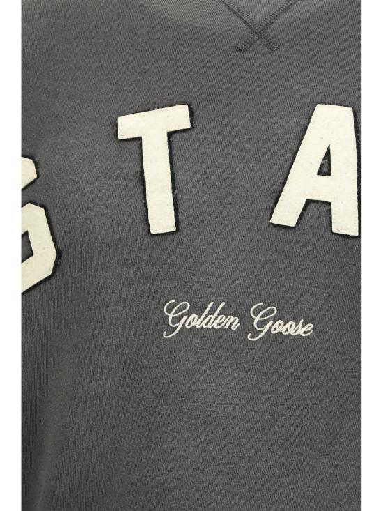  골든구스 긴팔 티셔츠 GUP02713P002417 GRAY - GOLDEN GOOSE