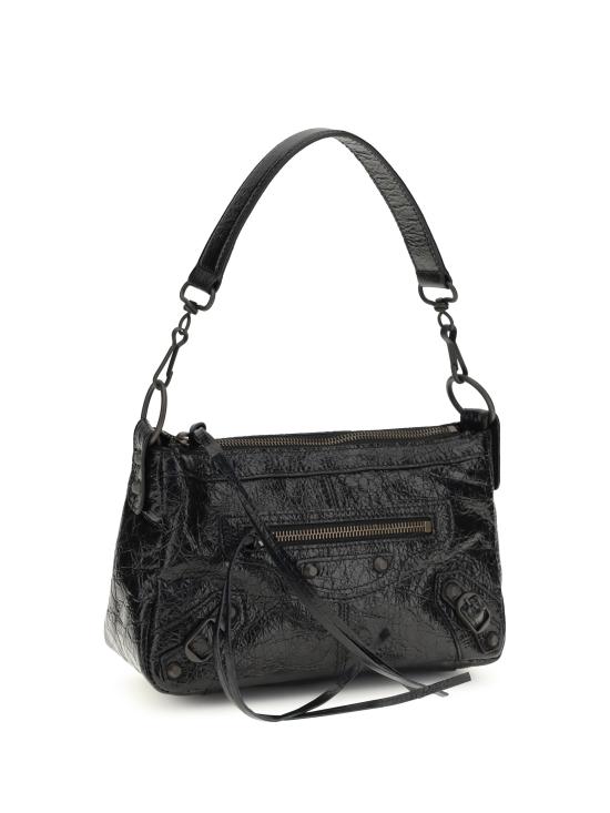 26SS 발렌시아가 르 시티 모토 미니백 8661222ABEK BLACK - BALENCIAGA
