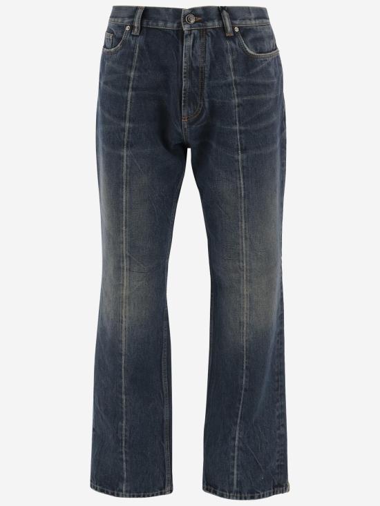 26SS 베르사체 데님 팬츠 1024473 NAVY - VERSACE