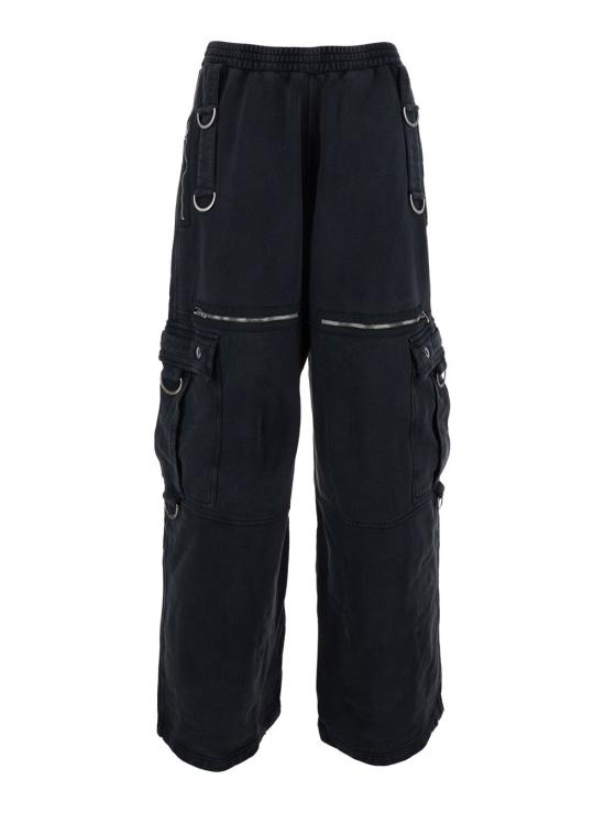 26SS 발렌시아가 D-링 카고 팬츠 858141 BLACK