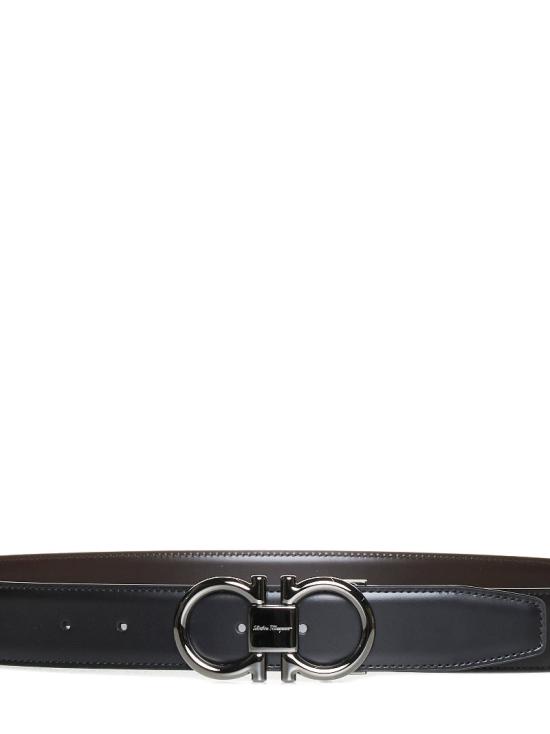 26FW 살바토레 페라가모 벨트 679938DOUBLEADJUS694531 BLACK - SALVATORE FERRAGAMO