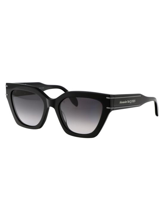  알렉산더 맥퀸 선글라스 AM0398S BLACK - ALEXANDER MCQUEEN