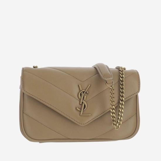 25FW 생로랑 숄더백 801437 BEIGE - SAINT LAURENT