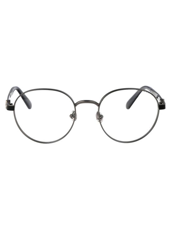  몽클레어 템플 로고 라운드 옵티컬 안경 ML5179 ANTHRACITE