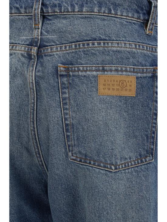 26FW MM6 메종마르지엘라 데님 팬츠 SH0LA0039M30058 BLUE - MM6 MAISON MARGIELA