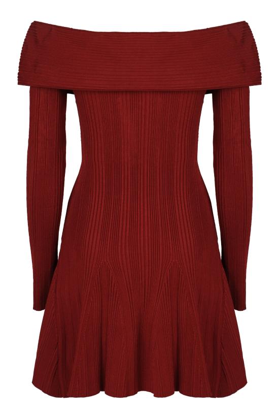 26SS 셀프 포트레이트 원피스 RS26 011SA BU RED - SELF PORTRAIT