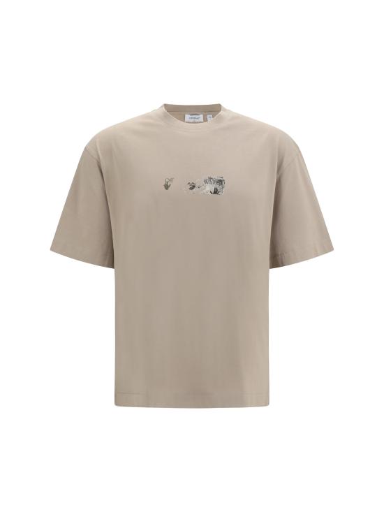 26FW 오프화이트 탑 OMAA120F26JER00D00 BEIGE - OFF WHITE