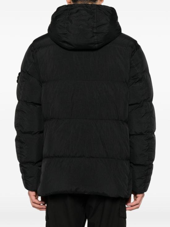  스톤 아일랜드 크링클 렙스 NY 패딩 재킷 L2S154100037S0A23 BLACK - STONE ISLAND