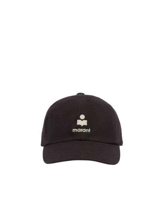 26FW 이자벨마랑 토마스 로고 볼캡 CQ053XFA BLACK