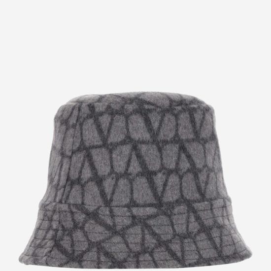  발렌티노 가라바니 버킷햇 WHGA65MPF GRAY - VALENTINO GARAVANI