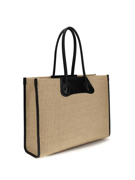 26SS 비비안웨스트우드 엠보싱 오르브 로고 토트백 4D01000LUW01D0 BEIGE