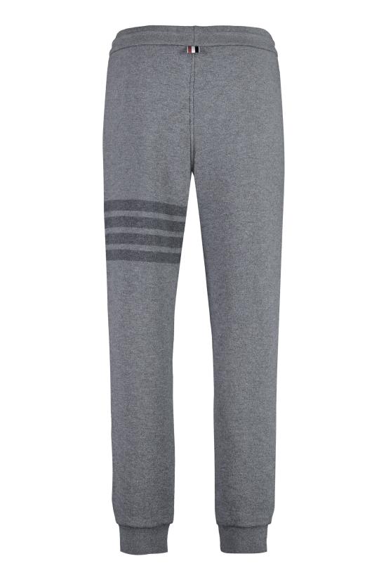  톰브라운 울 루프백 4-바 스웨트팬츠 MJQ179A GRAY - THOM BROWNE