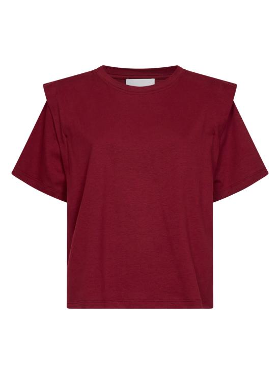 26FW 이자벨마랑에뚜왈 폴로 티셔츠 TS0041FAA1N41I80DB BORDEAUX
