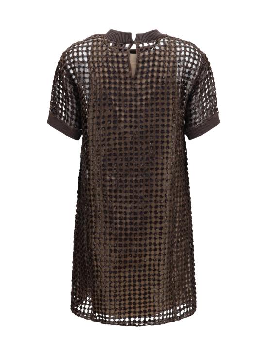 26SS 브루넬로 쿠치넬리 원피스 MCBR11A90 BROWN - BRUNELLO CUCINELLI