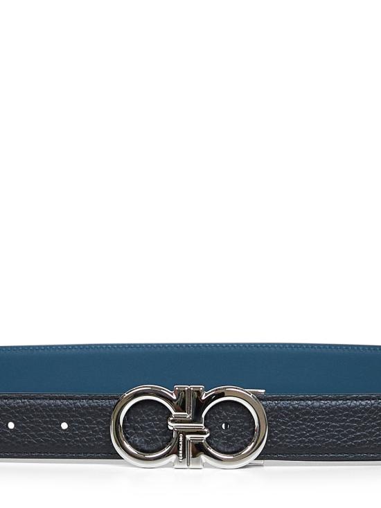 26FW 살바토레 페라가모 벨트 670644DOUBLEADJUS791060 BLACK - SALVATORE FERRAGAMO