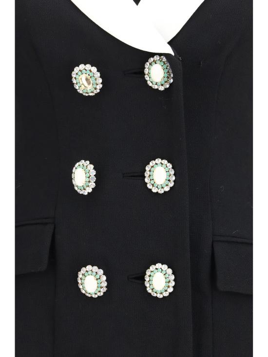 26FW 셀프 포트레이트 원피스 AW26054SB BLACK - SELF PORTRAIT