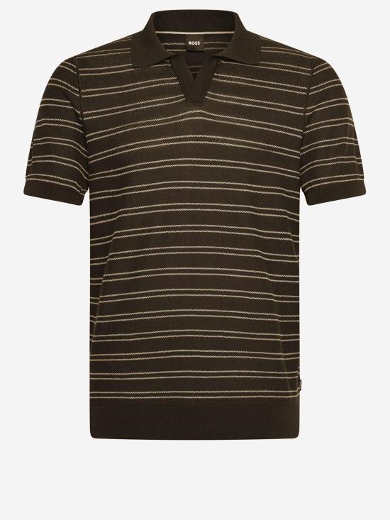26SS 휴고보스 탑 50560483 BROWN - HUGO BOSS