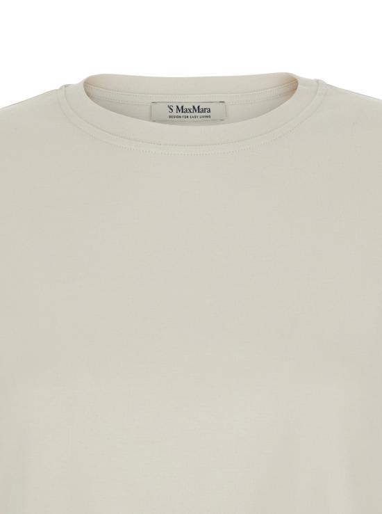 26SS 에스막스마라 벨라 코튼 저지 쇼트 슬리브 티셔츠 2619971021600 WHITE - 'S MAX MARA
