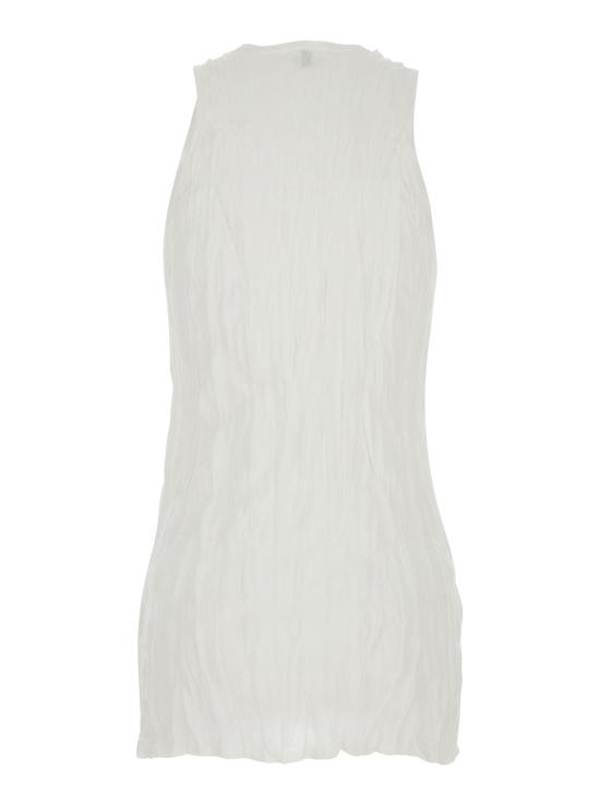 26SS 토템 민소매 티셔츠 262WRT0724YA0244 WHITE - TOTEME