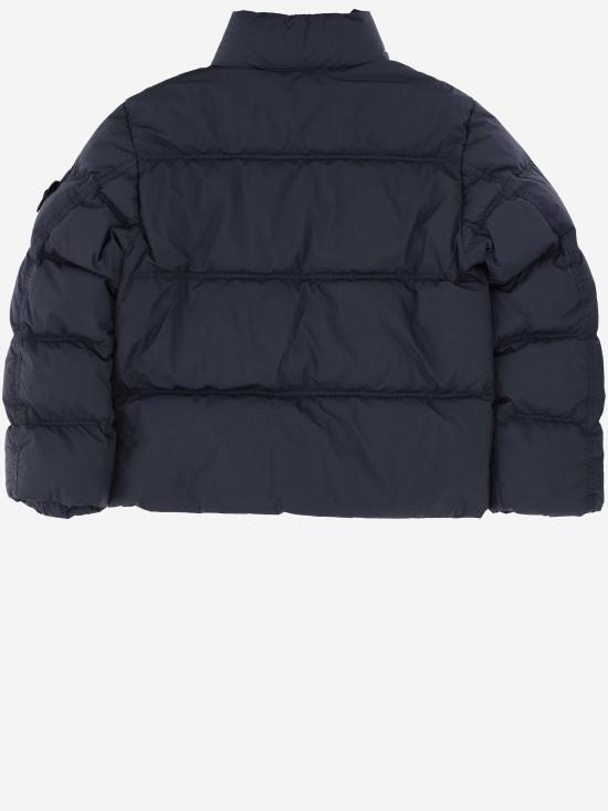 25FW 스톤 아일랜드 워터 레지스턴트 멤브레인 후드 패딩 재킷 4100005 NAVY
