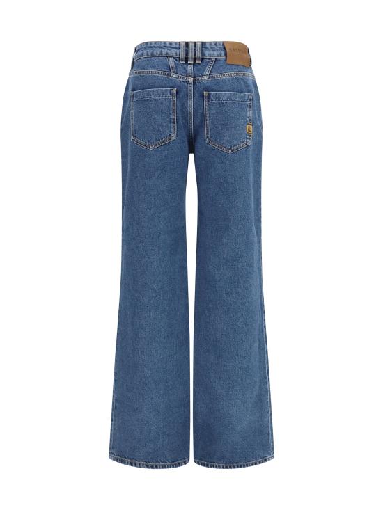 26FW 발망 데님 팬츠 HF1MI052DG08 BLUE - BALMAIN