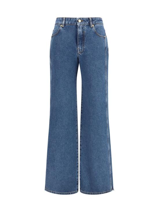 26FW 발망 데님 팬츠 HF1MI052DG08 BLUE - BALMAIN