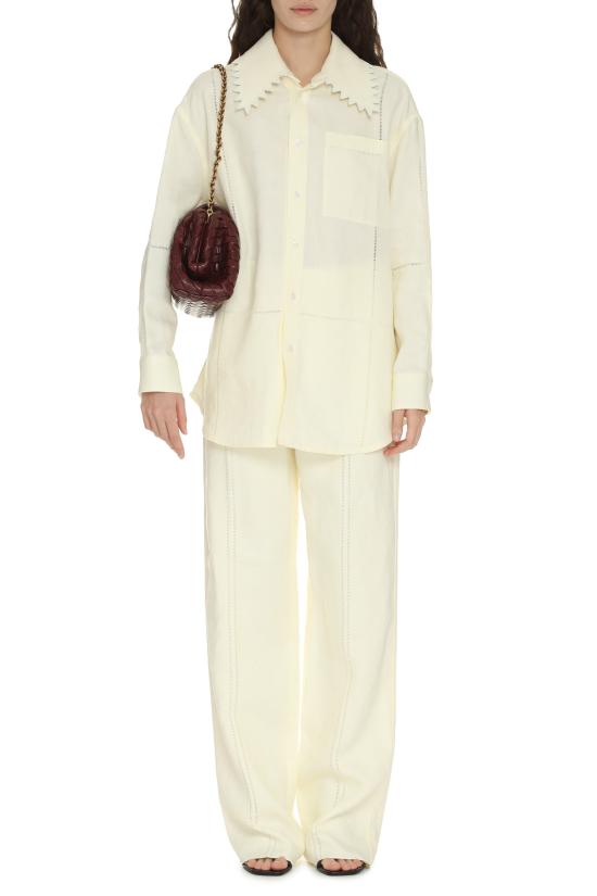  보테가베네타 팬츠 792196 YELLOW - BOTTEGA VENETA