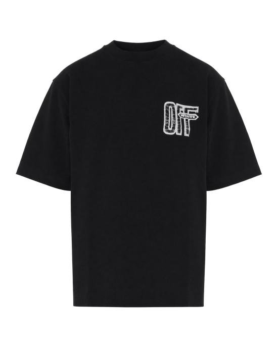 26FW 오프화이트 탑 OMAA120F26JER00Y00 BLACK