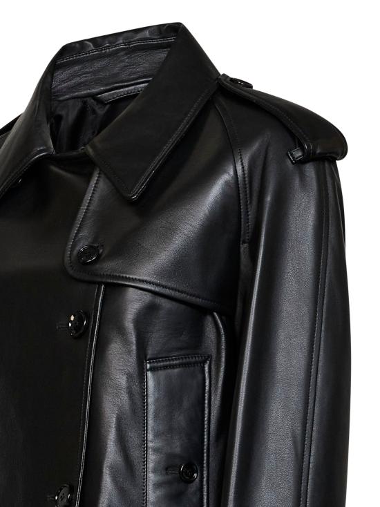 26FW 버버리 트렌치 코트 8127296 A1189 BLACK - BURBERRY