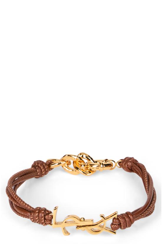  생로랑 팔찌 850567 BROWN
