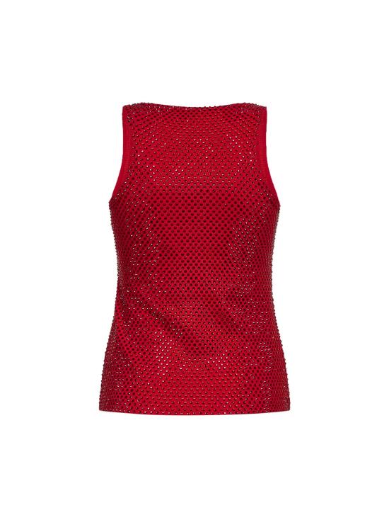 26SS 쥬세페 디 모라비토 민소매 티셔츠 06SSTO257FC1650418 RED - GIUSEPPE DI MORABITO