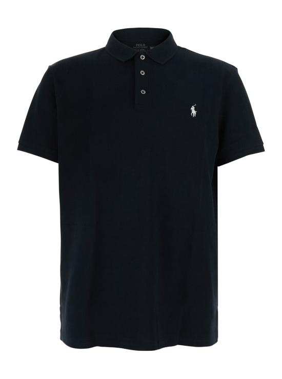 26FW 폴로 랄프로렌 커스텀 슬림핏 폴로셔츠 710941439 BLACK